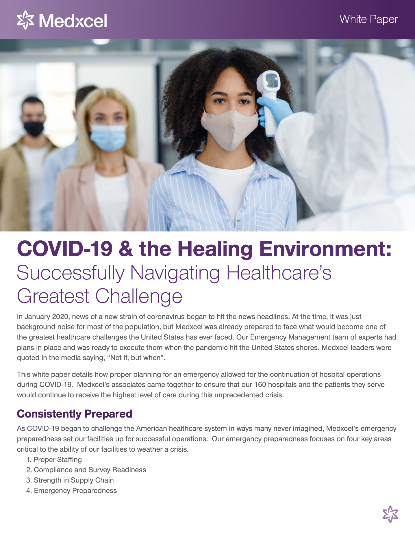 Download COVID-19 & the Healing Environment Whitepaper